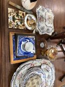 VARIOUS ANTIQUE TILES ETC.