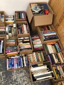 A LARGE COLLECTION OF VARIOUS BOOKS.