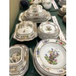 A COPELAND SPODE OLD BOW PART DINNER SERVICE.