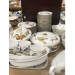 A QUANTITY OF ROYAL WORCESTER EVESHAM DINNER WARES.