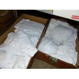 A LARGE QUANTITY OF BED LINENS AND TOWELS.