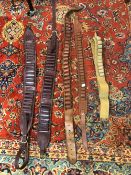 A QUANTITY OF SHOTGUN CARTRIDGE BELTS