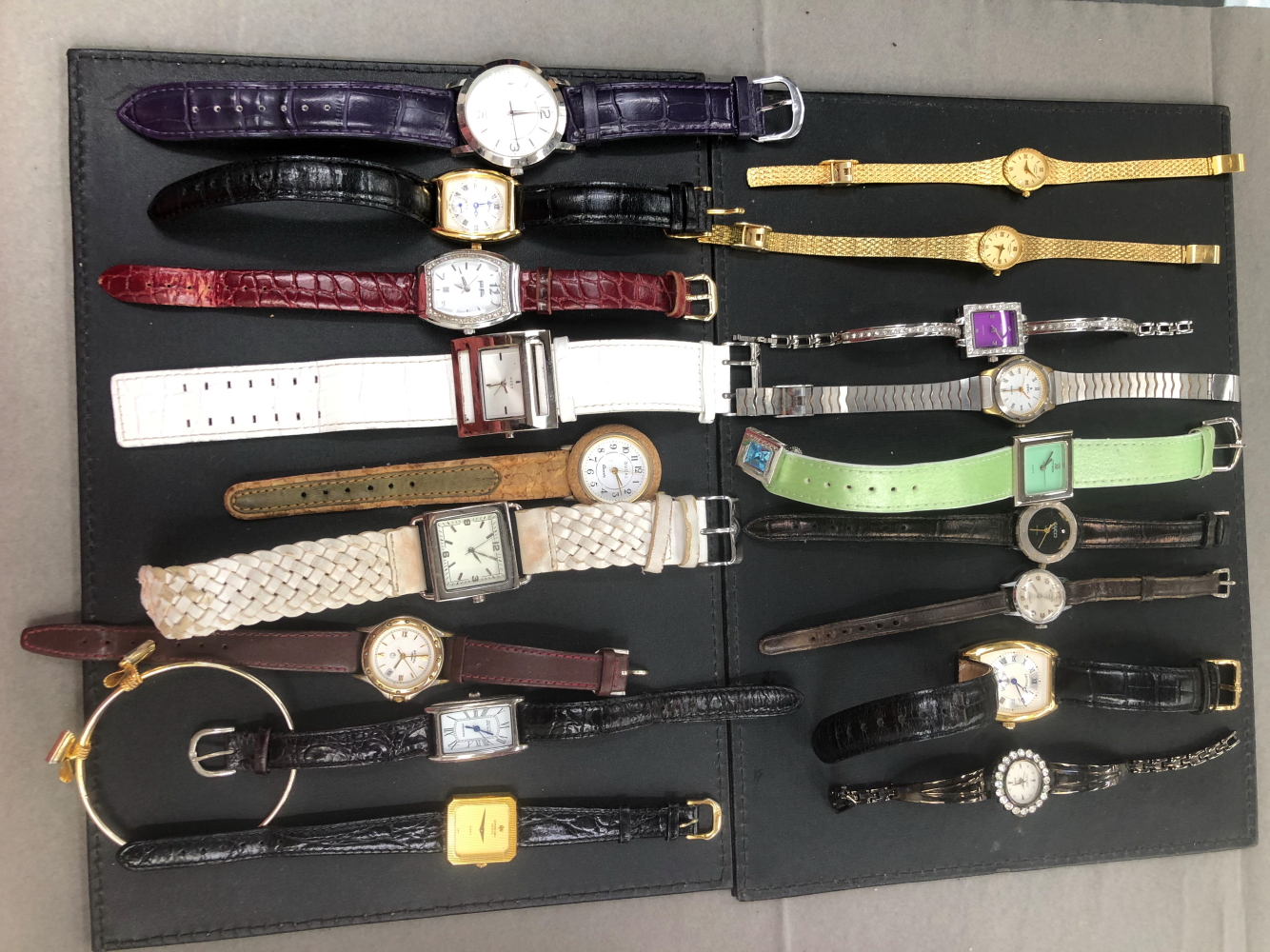 A QUANTITY OF WATCHES TO INCLUDE ROTARY, PULSAR, ZEITNER, SEIKO ETC