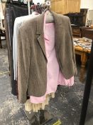 GOOD QUALITY DESIGNER, VINTAGE AND MODERN LADIES CLOTHING TO INCLUDE MAX MARA, ANNE KLEIN, SAVILLE