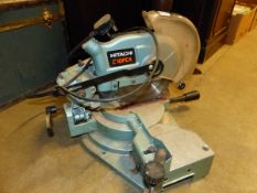 A HITACI C10FCA POWER SAW.