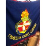 A VINTAGE GIRLS BRIGADE BANNER.