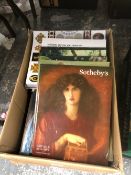 A QUANTITY OF SOTHEBY'S , CHRISTIES, AND OTHER AUCTION CATALOGUES.