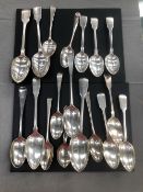 A SELECTION OF ANTIQUE AND OTHER HALLMARKED SILVER SPOONS