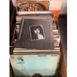 A COLLECTION OF GOOD VINTAGE LP RECORD ALBUMS TO INCLUDE THE BEATLES, BRUCE SPRINGSTEEN, PINK FLOYD,