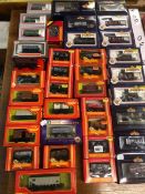 A QTY OF HORNBY ,BACHMANN AND OTHER BOXED ROLLING STOCK ETC