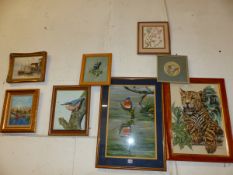 VARIOUS DECORATIVE OILS, WATERCOLOURS AND OTHER PICTURES.