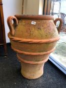 TERRACOTTA PLANTER. H. 70cms