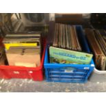 A LARGE COLLECTION OF LP RECORDS ETC TO INCLUDE COMPILATIONS, CLASSICAL, MUSICAL SCORES ETC.