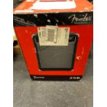 A VINTAGE FENDER AMPLIFIER (BOXED) TO BE SOLD IN SUPPORT OF LOCAL CHAIRTY