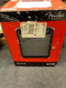 A VINTAGE FENDER AMPLIFIER (BOXED) TO BE SOLD IN SUPPORT OF LOCAL CHAIRTY