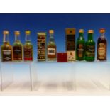 MINIATURES, A COLLECTION OF MINIATURES, MAINLY WHISKY BUT WITH SOME GUINNESS AND OTHER SPIRITS