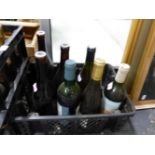 WINES, SEVEN VARIOUS WHITE WINES, A BOTTLE OF SANTO DEL NONNO AND FOUR VARIOUS RED WINES