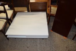 IKEA WHITE TWO-DRAWER COFFEE TABLE, 95CM WIDE