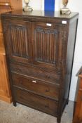 REPRODUCTION OAK TALLBOY, 76CM WIDE