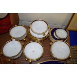 SPODE DESSERT OR SOUP DISHES AND PLATES
