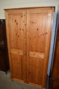 MODERN PINE WARDROBE, 101CM WIDE