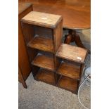 OAK BOOKCASE, 53CM WIDE