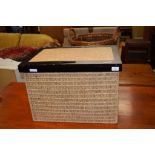 RUSH UPHOLSTERED STORAGE BOX, 60CM WIDE