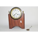 Early 20th century mantel clock, the numbered movement signed C&S No 12836, case height approx