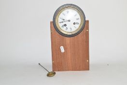 Early 20th century clock with later additions, the movement numbered 13745, height approx 28cm max