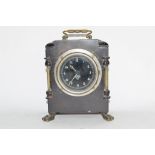 Early 20th century Smiths mantel clock, case height approx 18cm