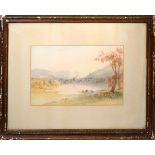 Stali Bruckman, Continental scene, watercolour, signed lower right, 20 x 30cm