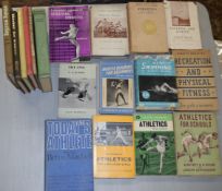 Various Athletics interest Books 1930s-50s (15)