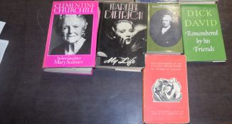 8 various Biography/Autobiography Books