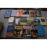 Box: various biographies, autobiographies etc, approx 25