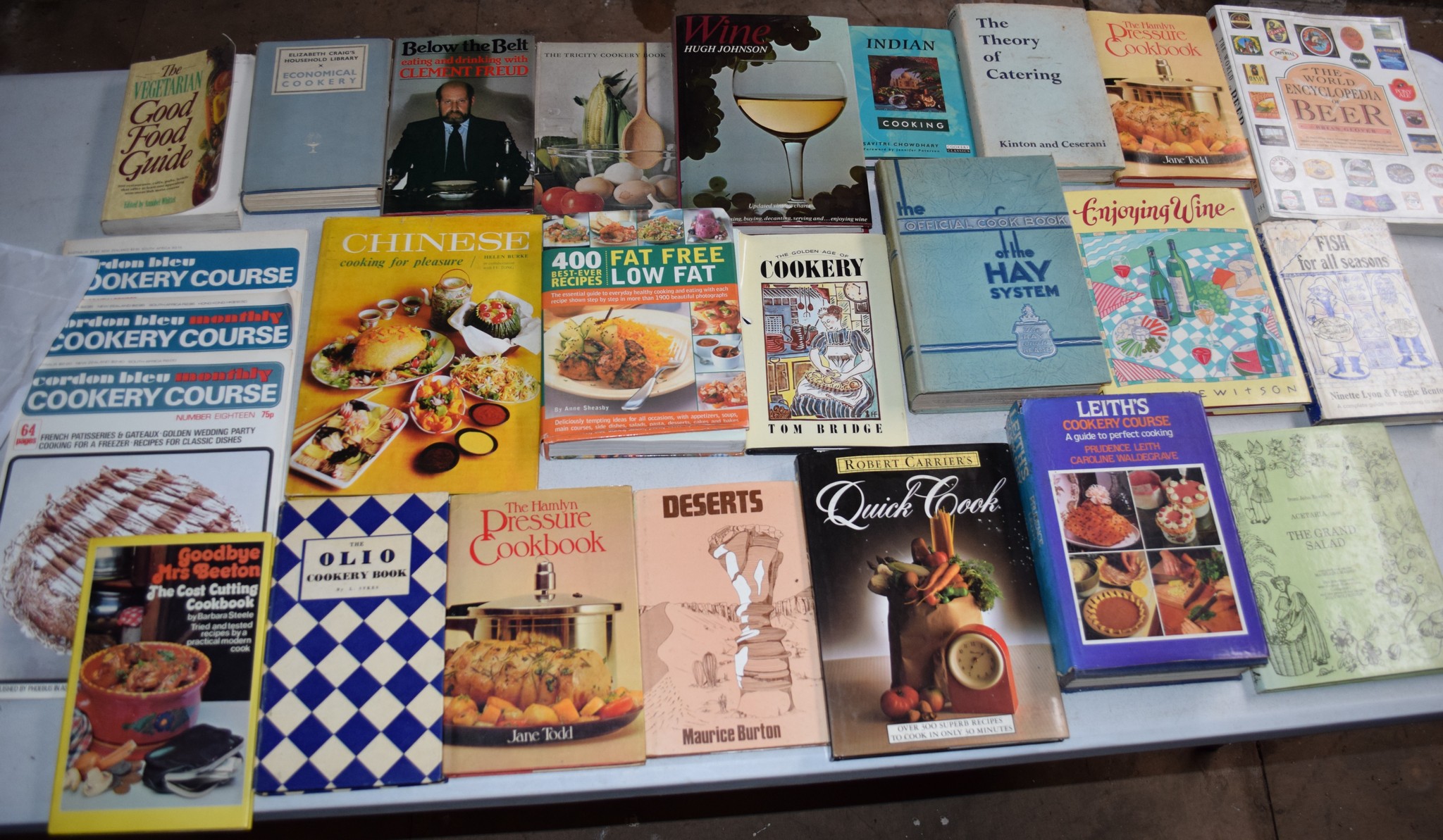 Box: 20 cookery magazines and pamphlets etc