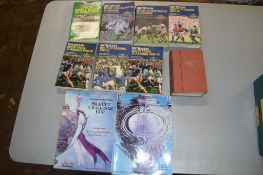 Box: quantity of sports interest including Rothman's Rugby Union Yearbooks together with Complete