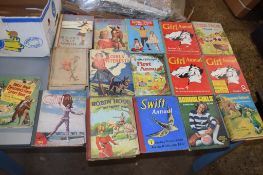 Box: 15 early girls annuals 1930s-1950s