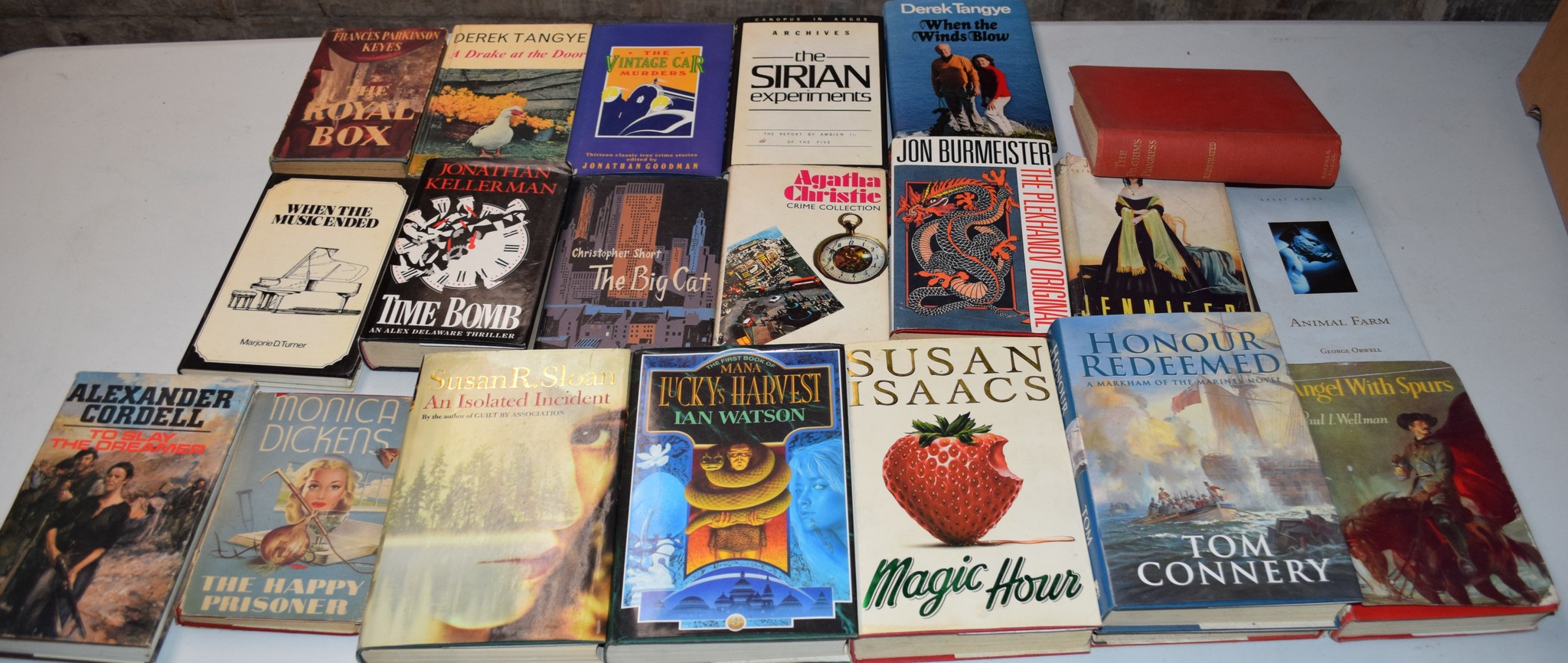 Box: 20 assorted modern first editions