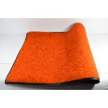 "Wash+dry" FuÃŸmatte Trend-Colour, Farbe: Orange, MattengrÃ¶ÃŸe: Rechteckig 60 x 90 cm. RRP £45.99