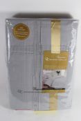 "Three Posts" Allston 144 TC Duvet Cover Set, Colour: Silver, Size: Kingsize - 2 Standard