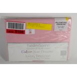 "Belledorm" Plain Dye 150 TC Polycotton Housewife Pillowcase, Colour: Pink. RRP £8.41