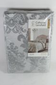 "Catherine Lansfield" Damask Jacquard Duvet Cover Set, Size: Double - 2 Standard Pillowcases. RRP £