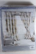 "Brambly Cottage" Keswick Pencil Pleat Room Darkening Curtains, Colour: Blush, Panel Size: Width