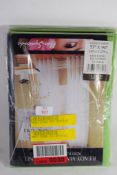 "Marlow Home Co." Troy Slot Top Panel Sheer Curtain, Colour: Lime, Panel Size: 145 W x 229 D cm. RRP
