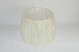"Marlow Home Co." Pleated Inner Lined 30cm Silk Bell Lamp Shade, . RRP £21.99