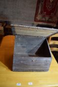 VINTAGE WOODEN TABLE TOP LECTERN, WIDTH APPROX 49CM