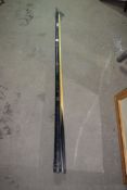 TWO VARIOUS SNOOKER CUES AND CASE