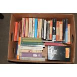 BOX OF MIXED BOOKS, MAINLY NOVELS INCLUDING THE PALLISER NOVELS BY TROLLOPE