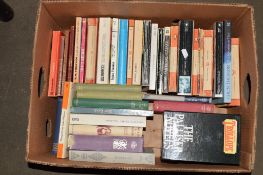 BOX OF MIXED BOOKS, MAINLY NOVELS INCLUDING THE PALLISER NOVELS BY TROLLOPE