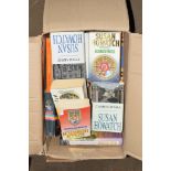 BOX OF MIXED BOOKS BY SUSAN HOWATCH ETC